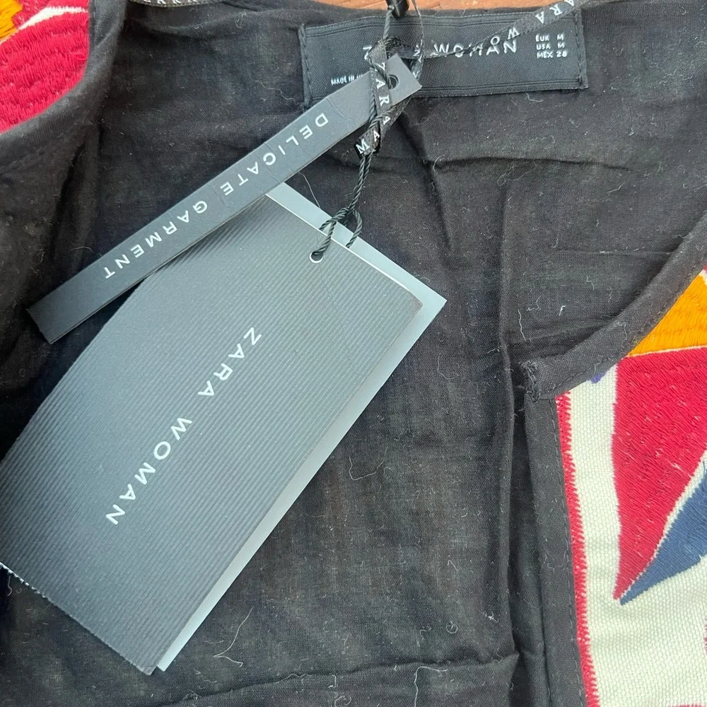 Colorful Geometric Patterned Women's Jacket - Picture 11 of 11